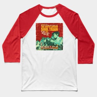 POSTER TOUR - SOUL TRAIN THE SOUTH LONDON 73 Baseball T-Shirt